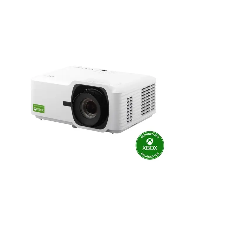 ViewSonic LX700-4K Laser True 4K 3rd Gen Long throw, Xbox 1440 @ 120hz. 3,500 Lumens, 0.56 DMD Chip. 1.36 Optical Zoom. Image Size: 30'-300' Projector