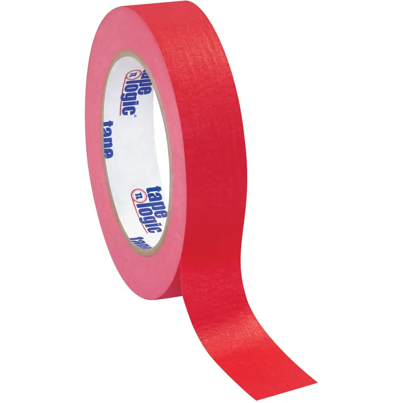 1" x 60 yds. Red TAPE LOGIC Masking Tape (T935003R) Case Of 36