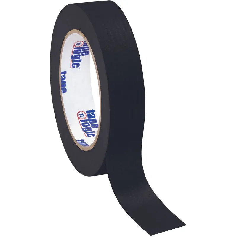 1" x 60 yds. Black (12 Pack) TAPE LOGIC Masking Tape (T93500312PKB) Case Of 12