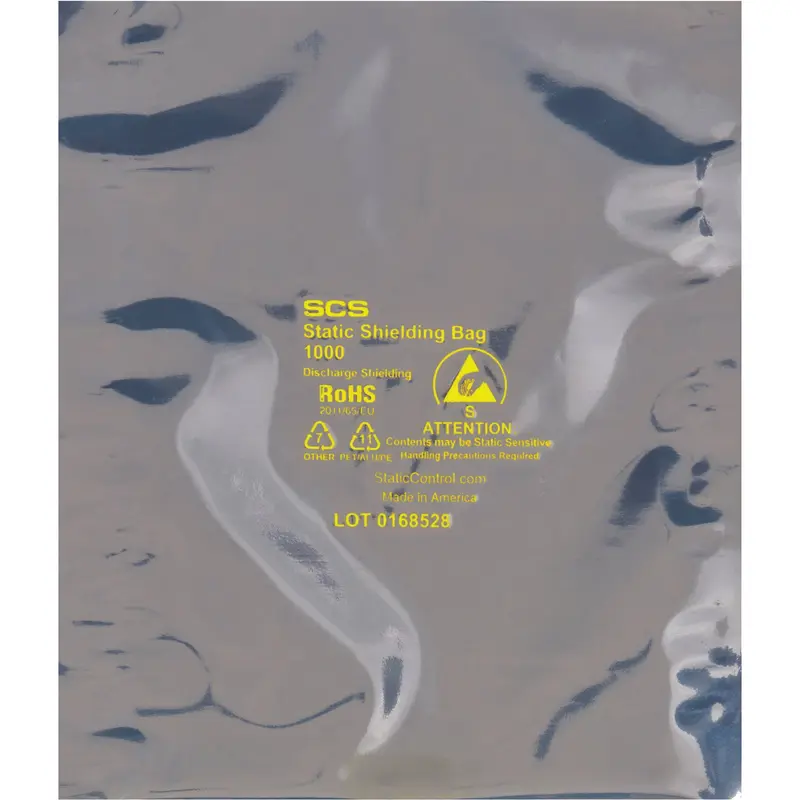 10 x 16" Open End Static Shielding Bags (STC163) Case Of 100