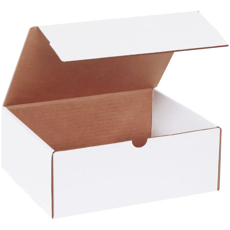 10 1/4 x 8 1/4 x 4" White Literature Mailer (ML1084) Bundle Of 50