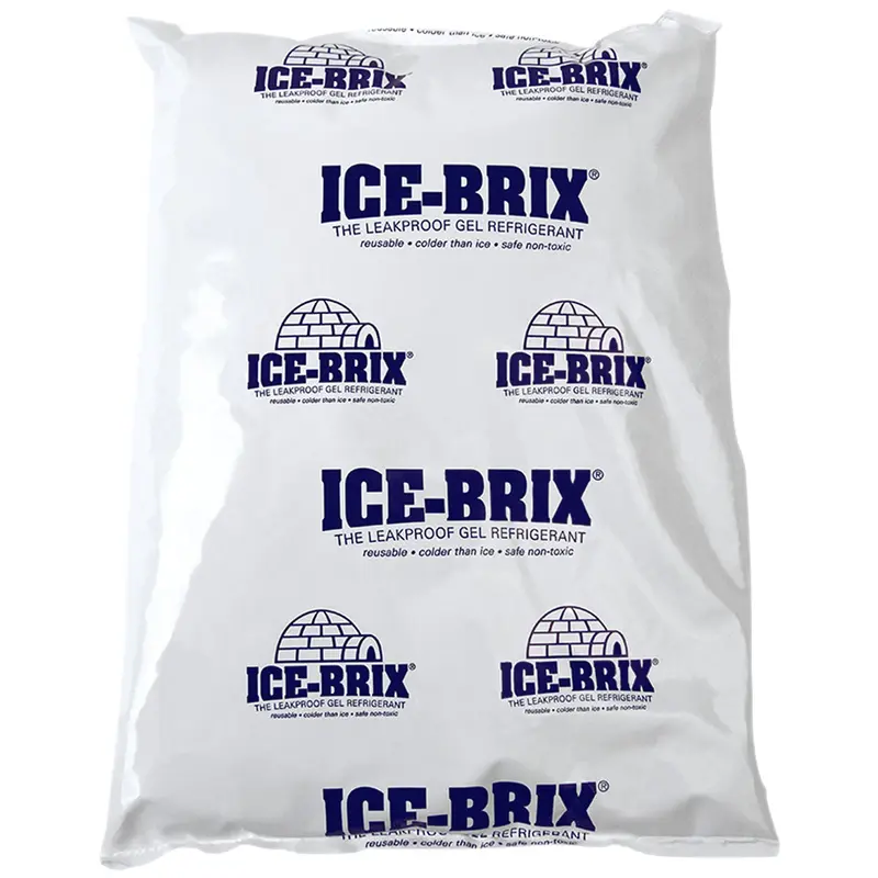 10 1/4 x 8 x 1 1/2" - 48 oz. Ice-Brix Cold Packs (IB48BPD) Case Of 6