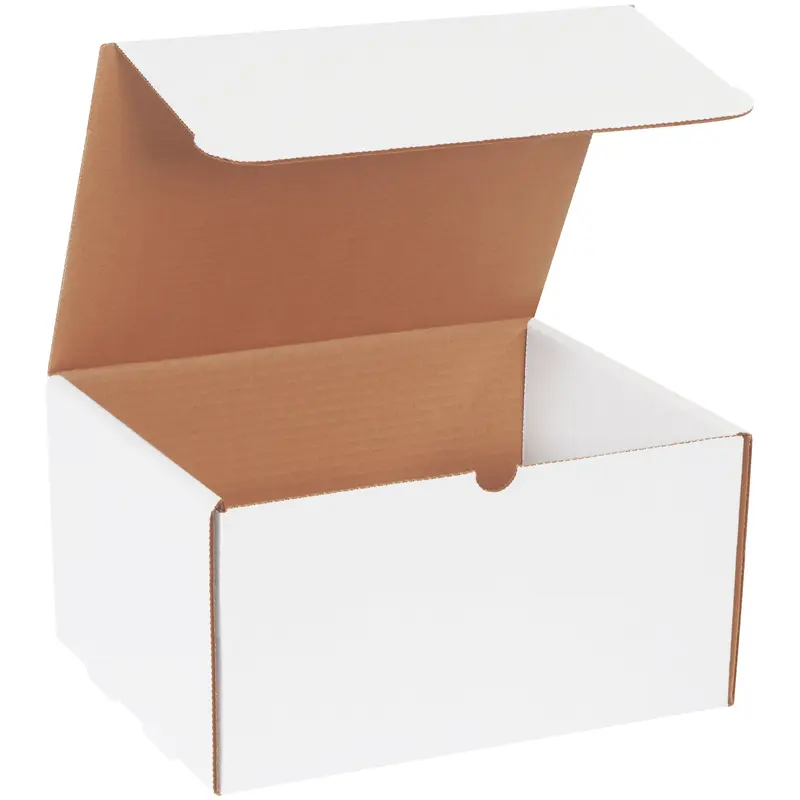 11 1/8 x 8 3/4 x 6" White Literature Mailers (M1186) Bundle Of 50