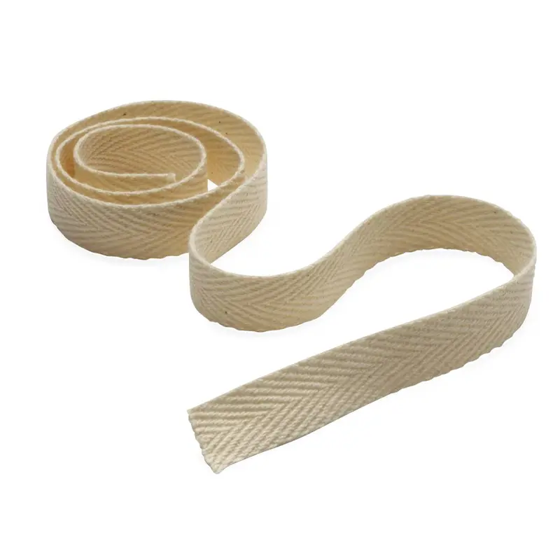 100% Cotton Unbleached Twill Tape, 0.5" x 72 yd., 1 RL (MDT221182) 1 Roll