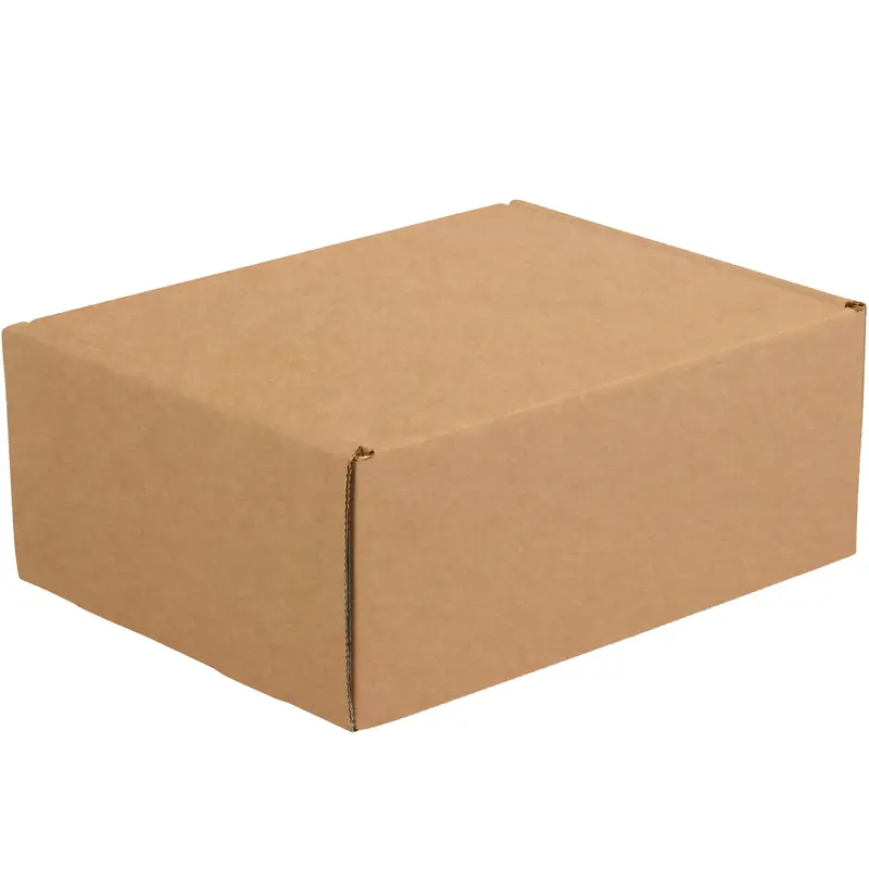 11 1/8 x 8 3/4 x 5" Kraft Deluxe Literature Mailer (MFL1185K) Bundle Of 50
