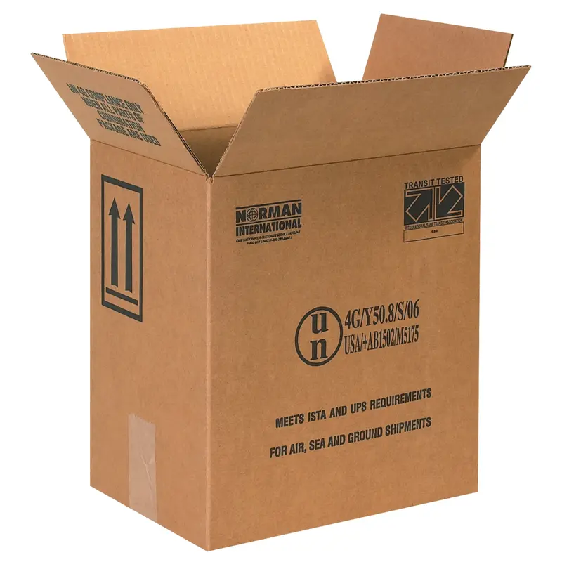 11 3/8 x 8 3/16 x 12 3/8" 2 - 1 Gallon F-Style Paint Can Boxes (HAZ1048) Bundle Of 20