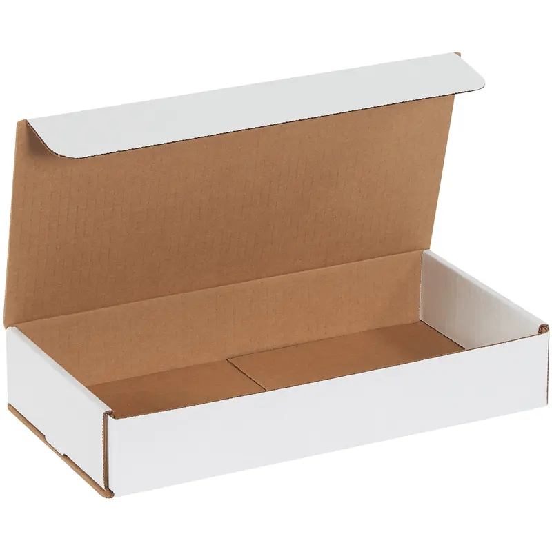 12 x 6 x 2" White Corrugated Mailers (M1262) Bundle Of 50