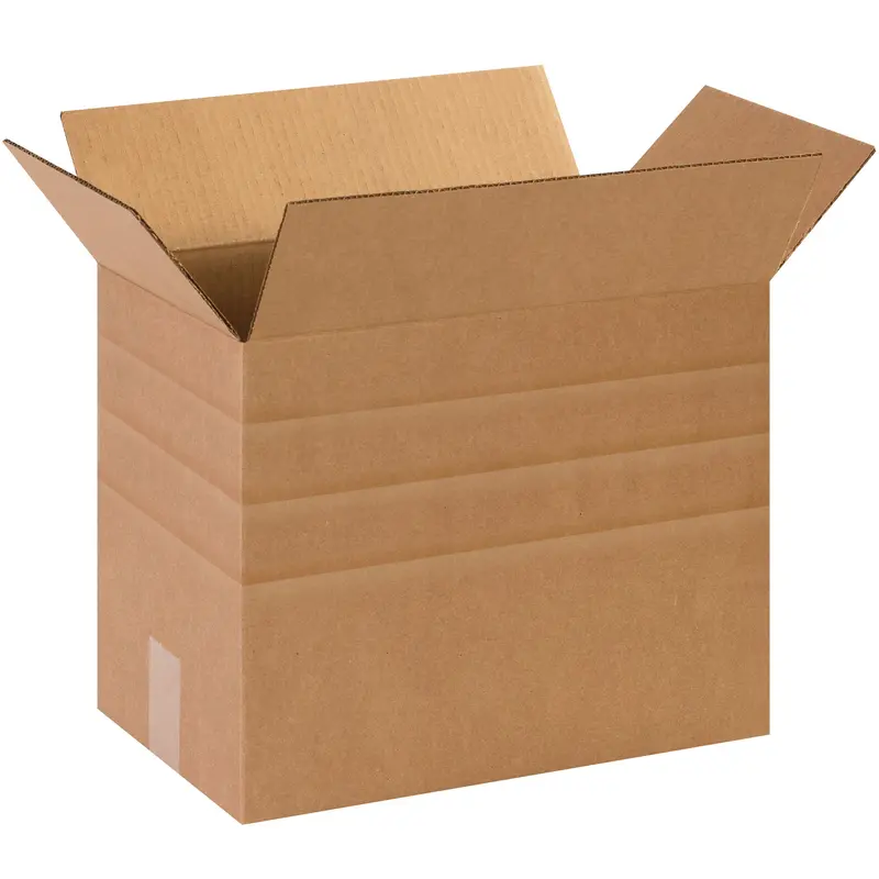 14 1/2 x 8 3/4 x 12" Multi-Depth Corrugated Boxes (MD14812) Bundle Of 25