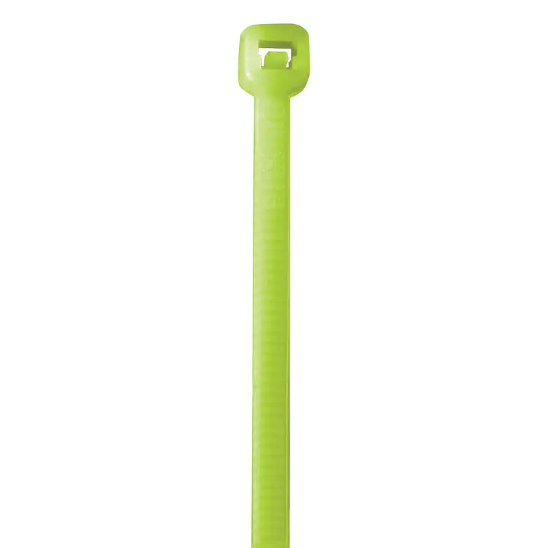 14" 50# Fluorescent Green Cable Ties (CT145G) Case Of 1000