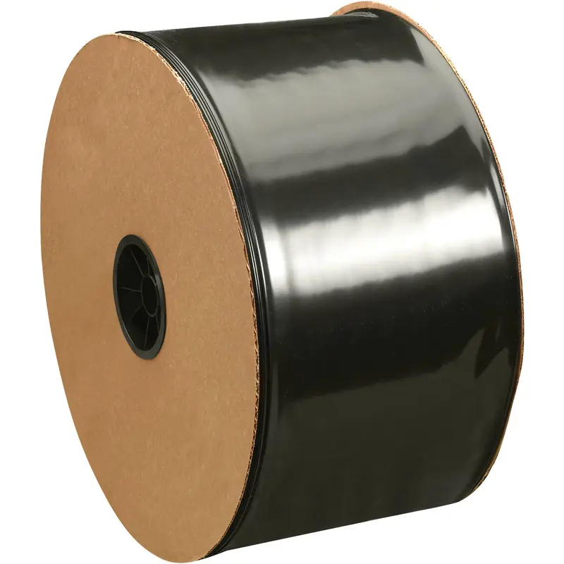 14" x 725' - 4 Mil Black Poly Tubing (PT1404B) Roll Of 1