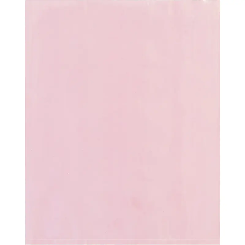 15 x 18" - 6 Mil Anti-Static Flat Poly Bags (PBAS8536) Case Of 500