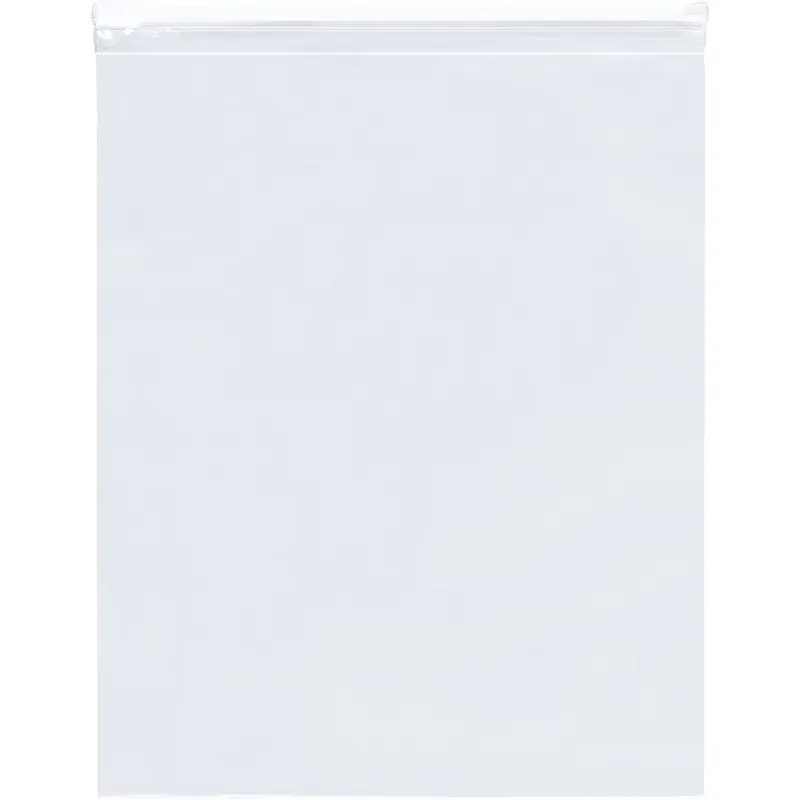 16 x 16" - 3 Mil Slide-Seal Reclosable Poly Bags (PB5233) Case Of 100