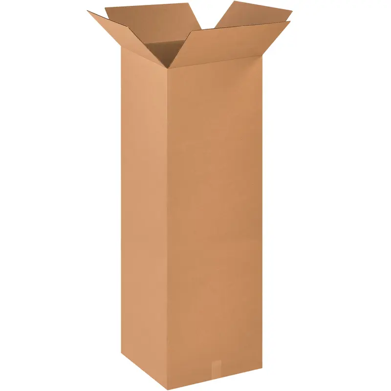 16 x 16 x 48" Tall Corrugated Boxes (161648) Bundle Of 10