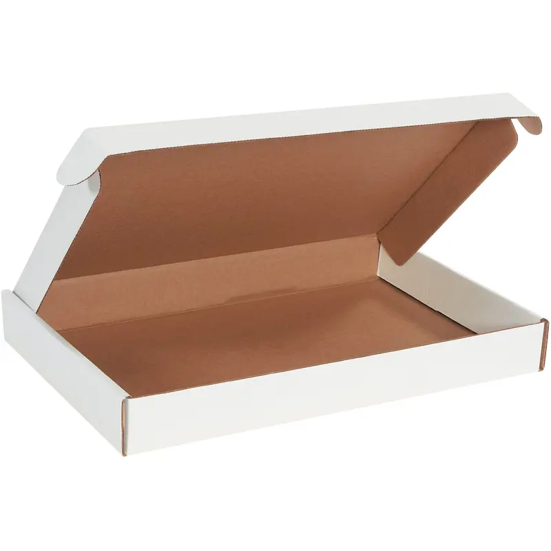 17 1/8 x 11 1/8 x 2" White Deluxe Literature Mailers (MFL17112) Bundle Of 50