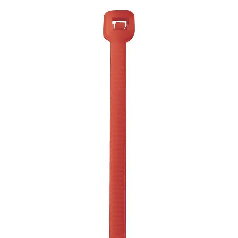 18" 50# Fluorescent Red Cable Ties (CT185K) Case Of 500