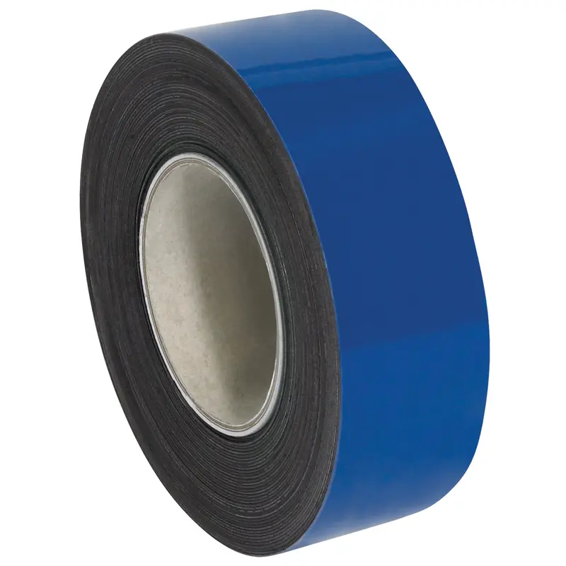 2" x 100' - Blue Warehouse Labels - Magnetic Rolls (LH149) Each