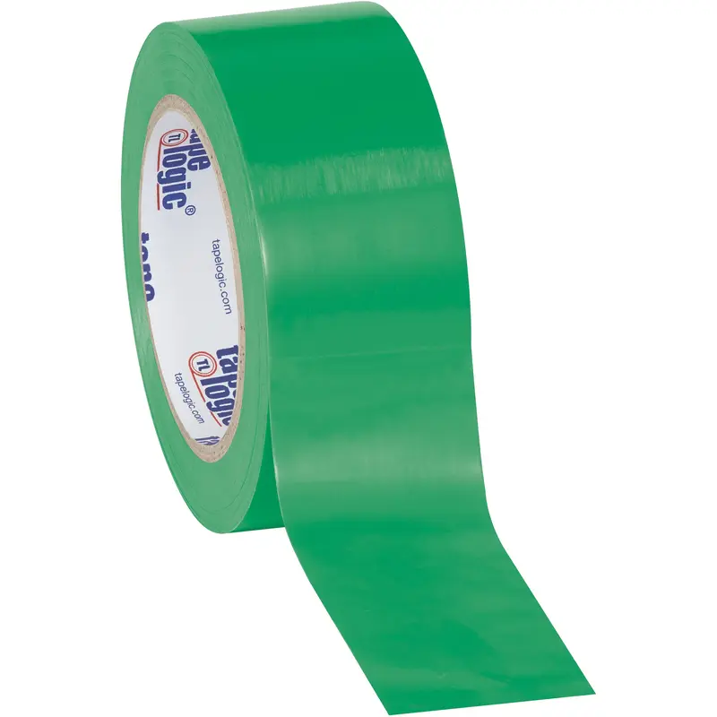 2" x 36 yds. Green (3 Pack) Tape Logic Solid Vinyl Safety Tape (T92363PKG) Case Of 3