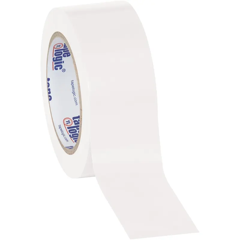 2" x 36 yds. White (3 Pack) Tape Logic Solid Vinyl Safety Tape (T92363PKW) Case Of 3
