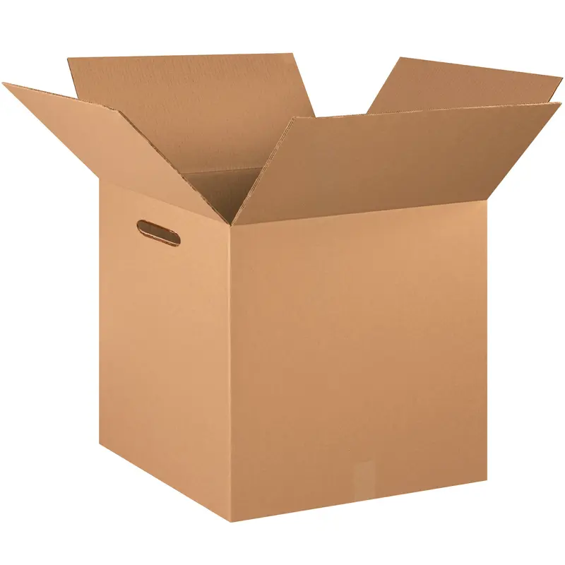 20 x 20 x 20" Double Wall Boxes with Hand Holes (HD202020DWHH) Bundle Of 10