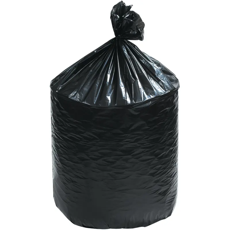 22 1/2" x 24 1/2" - Black Can Liners, .7 Mil, 7 Gal, 500/Case (LBF2325HB) Case Of 500