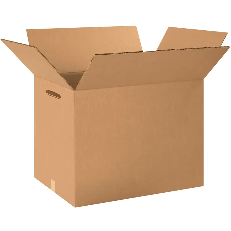 24 x 18 x 18" Double Wall Boxes with Hand Holes (HD241818DWHH) Bundle Of 10