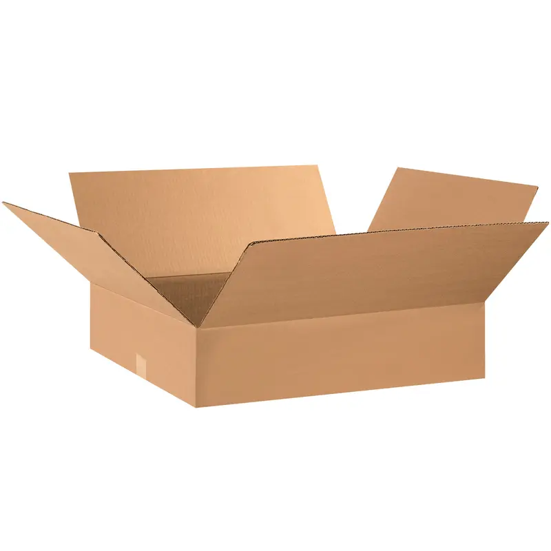 28 x 17 x 5" Flat Corrugated Boxes (28175) Bundle Of 15