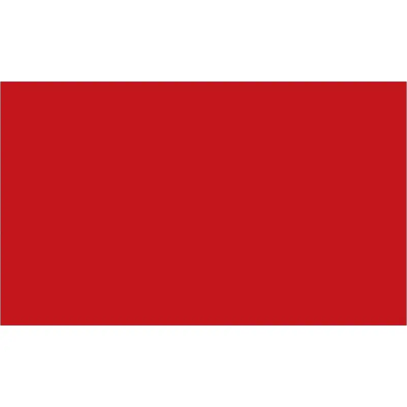 3 x 5" Red Inventory Rectangle Labels (DL632A) Roll Of 500