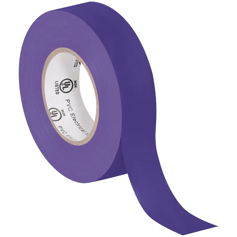 3/4" x 20 yds. Purple (10 Pack) Electrical Tape (T96461810PKM) Case Of 10