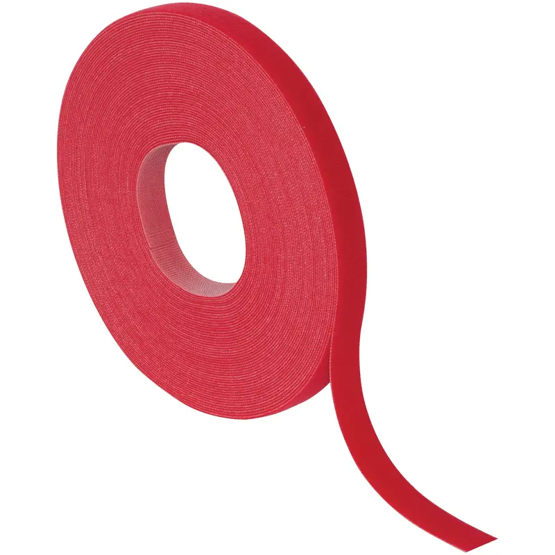 3/4" x 75' - Red VELCRO Brand Self-Grip Straps (VEL179) Each