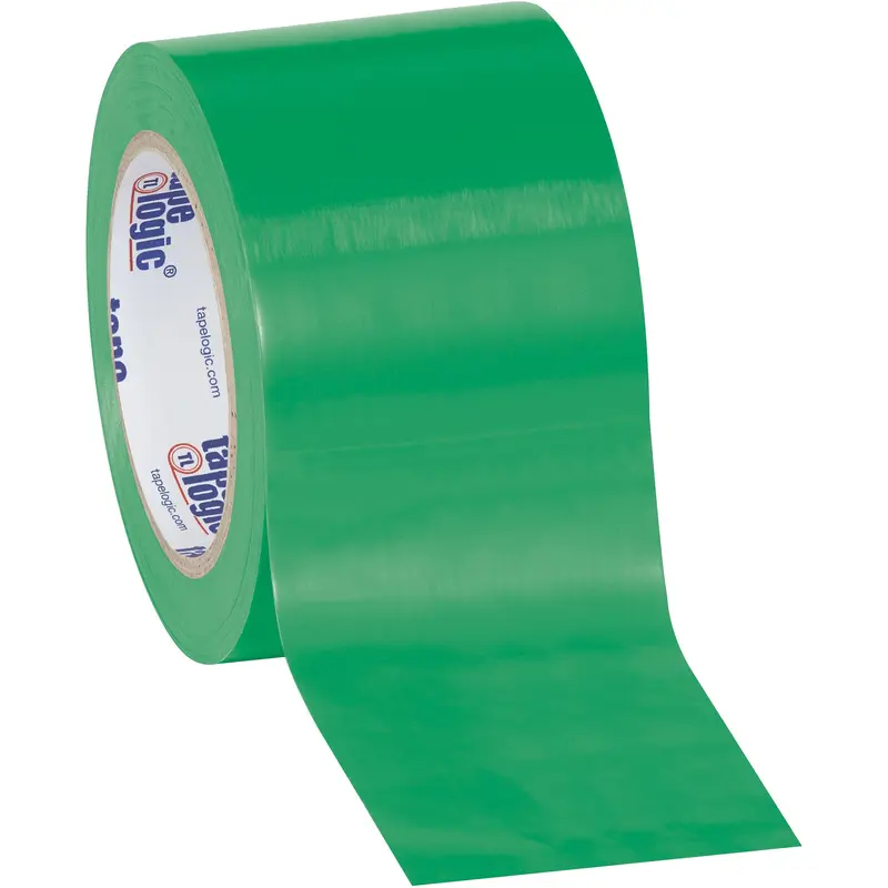3" x 36 yds. Green Tape Logic Solid Vinyl Safety Tape (T9336G) Case Of 16