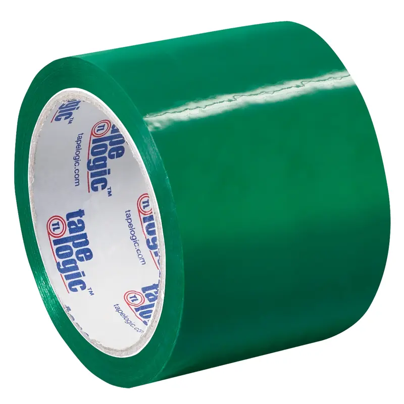 3" x 55 yds. Green Tape Logic Carton Sealing Tape (T90522G) Case Of 24