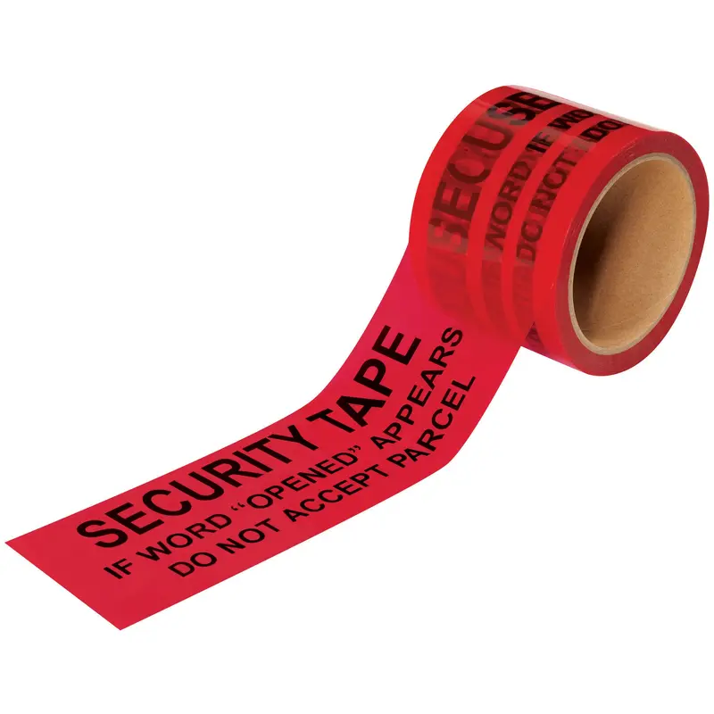 3" x 60 yds. Red Tape Logic Secure Tape (T90460RD) Case Of 24