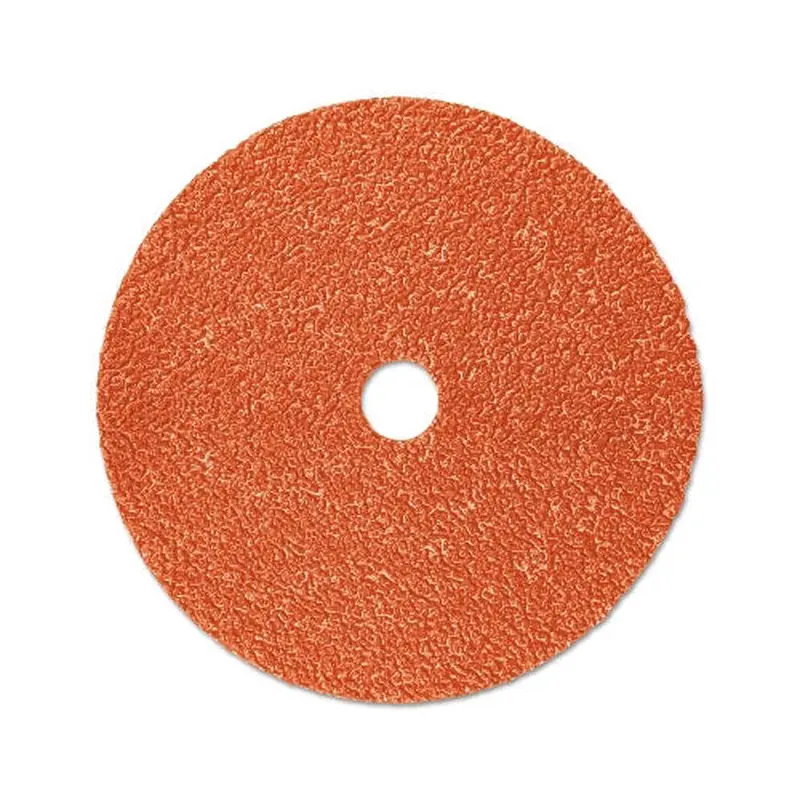 3M 787C Fibre Disc, Ceramic, 5 in dia, 7/8 in Arbor, 120  Grit (405-076308-89655) 100 DC / CA