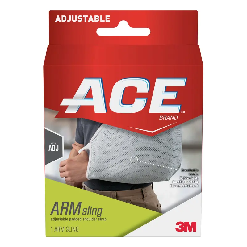 3M Ace Arm Sling with Padded Strap Buckle Closure / Adjustable Strap One Size Fits Most (1084231_EA) 1/EA