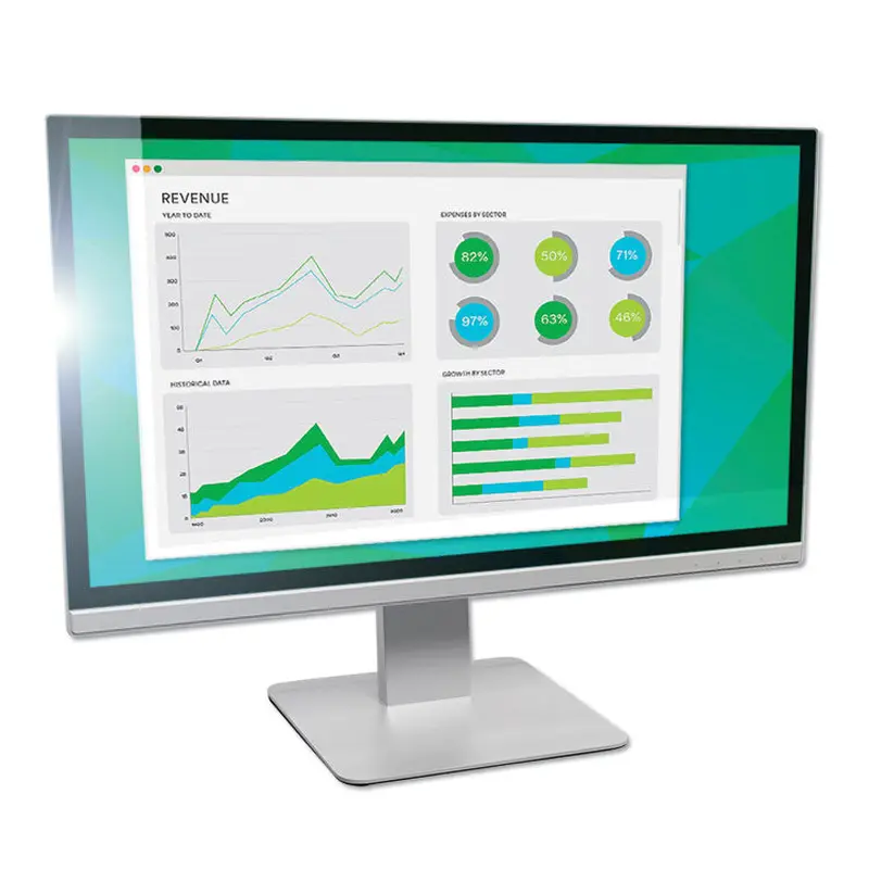 3M Antiglare Frameless Filter for 24" Widescreen Flat Panel Monitor, 16:9 Aspect Ratio (MMMAG240W9B) Each