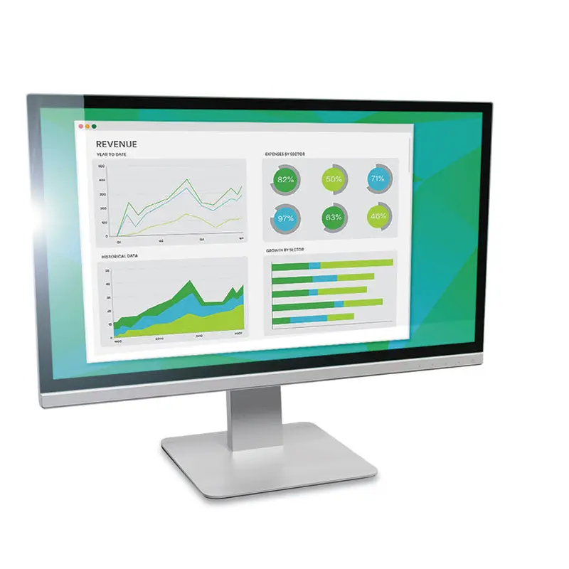 3M Antiglare Frameless Filter for 24" Widescreen Flat Panel Monitor, 16:10 Aspect Ratio (MMMAG240W1B) Each