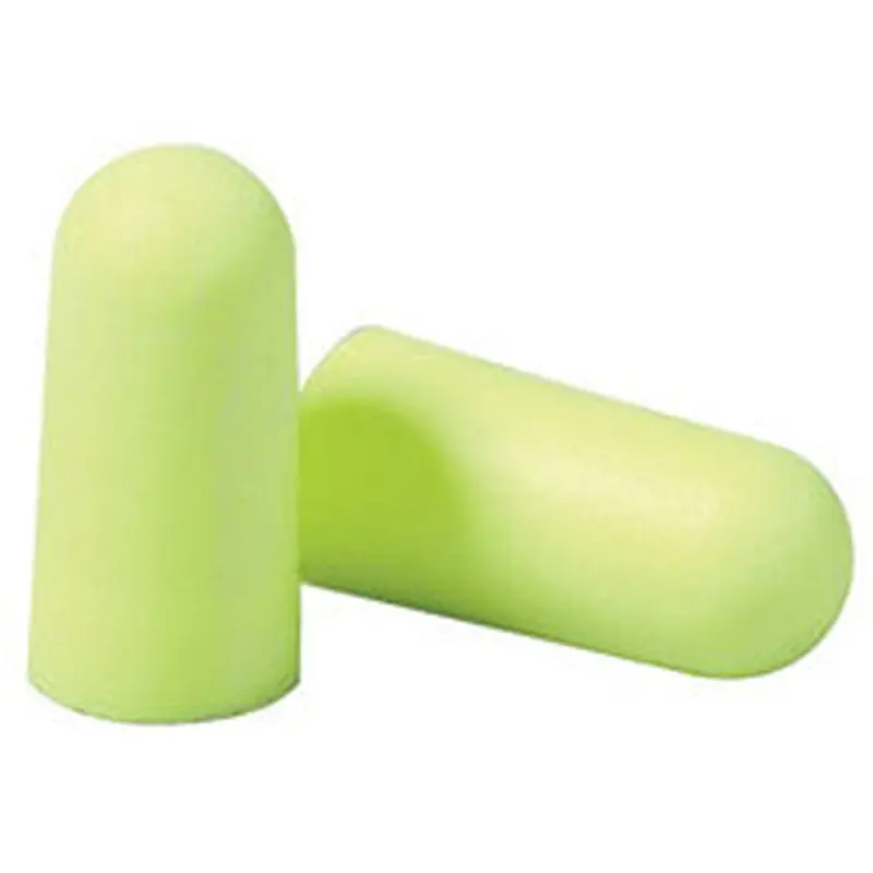 3M E-A-Rsoft Yellow Neons Foam Earplug, Polyurethane, Yellow, Corded, Regular (247-311-1250) 200 Pairs
