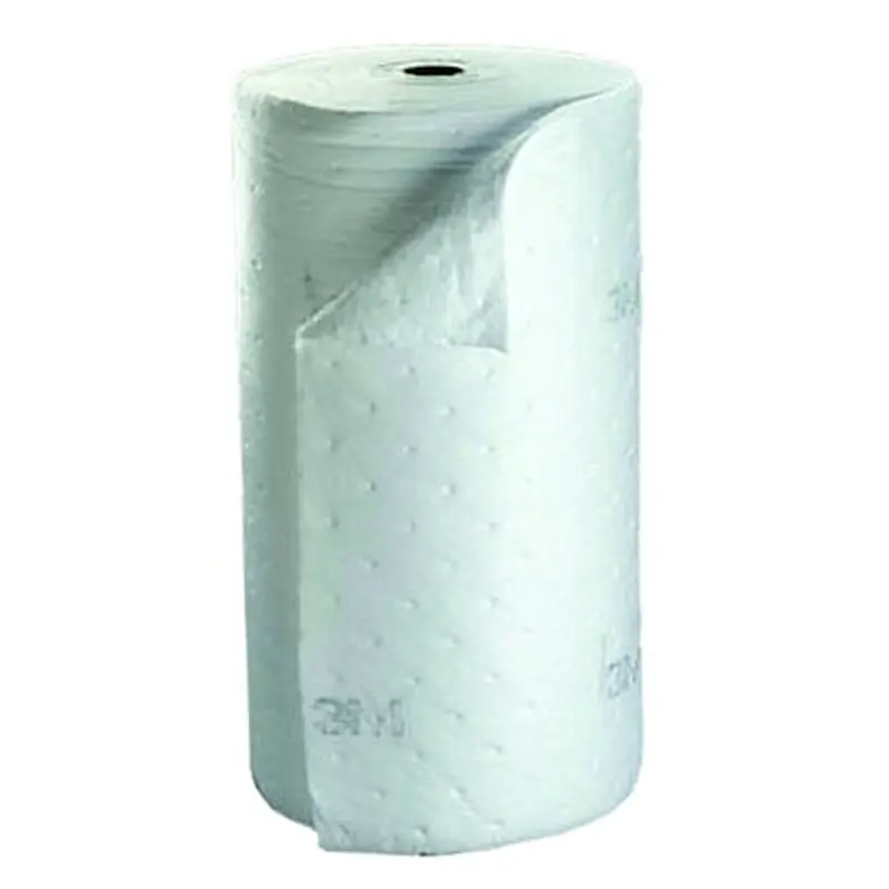3M High-Capacity Petroleum Sorbent Rolls, Absorbs 73 gal, 144 ft (498-HP-100) 1 Roll