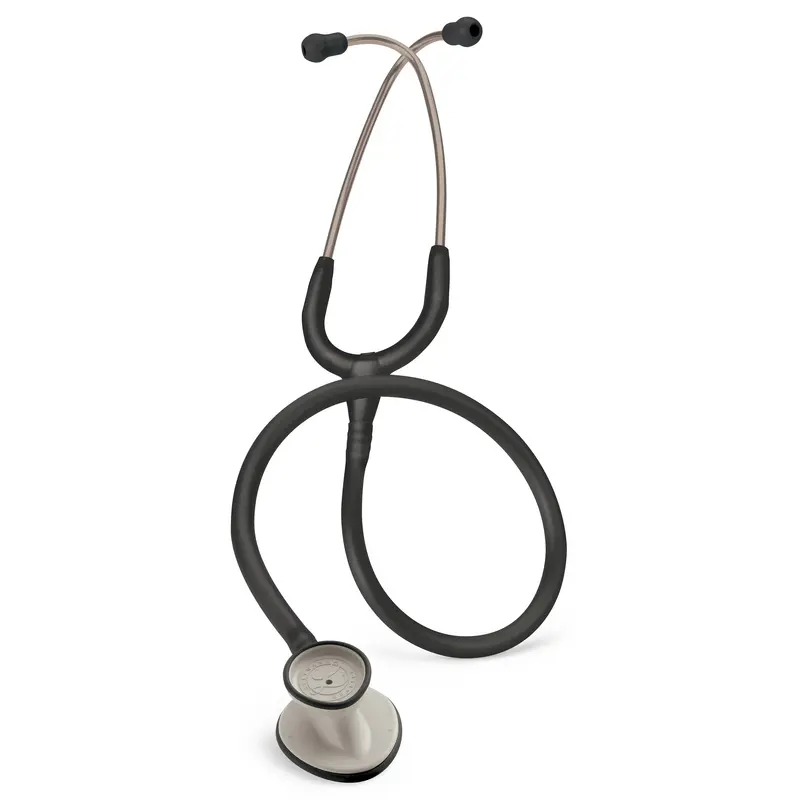 3M Littmann Lightweight II S.E. General Exam Stethoscope Black 1-Tube 28 Inch Tube Double Sided Chestpiece (372943_EA) 1/EA