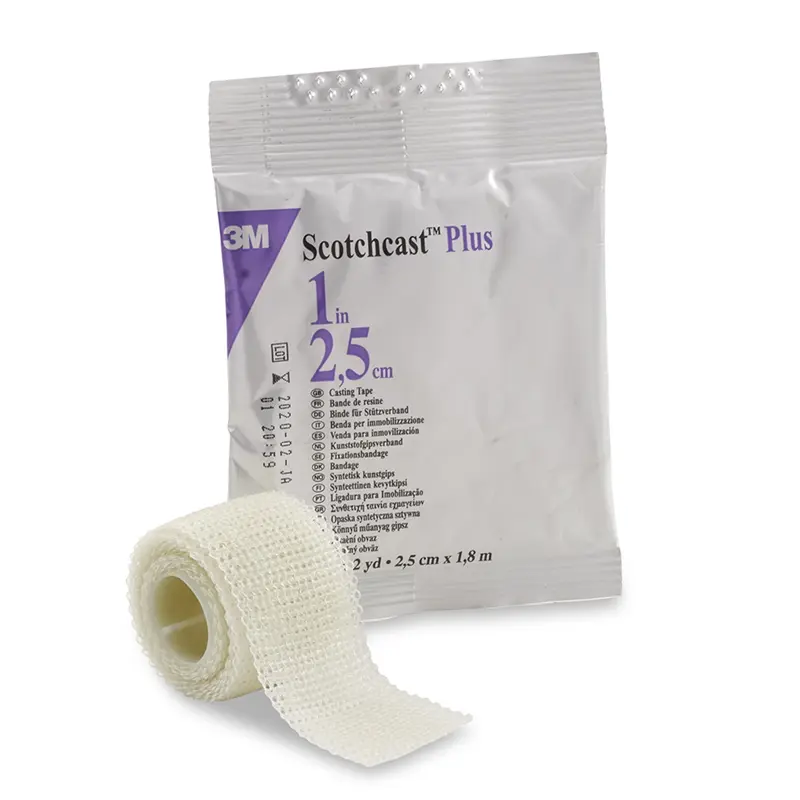 3M Scotchcast Plus Cast Tape 1 X 72 Inch Fiberglass / Resin White (979847_RL) 1/RL