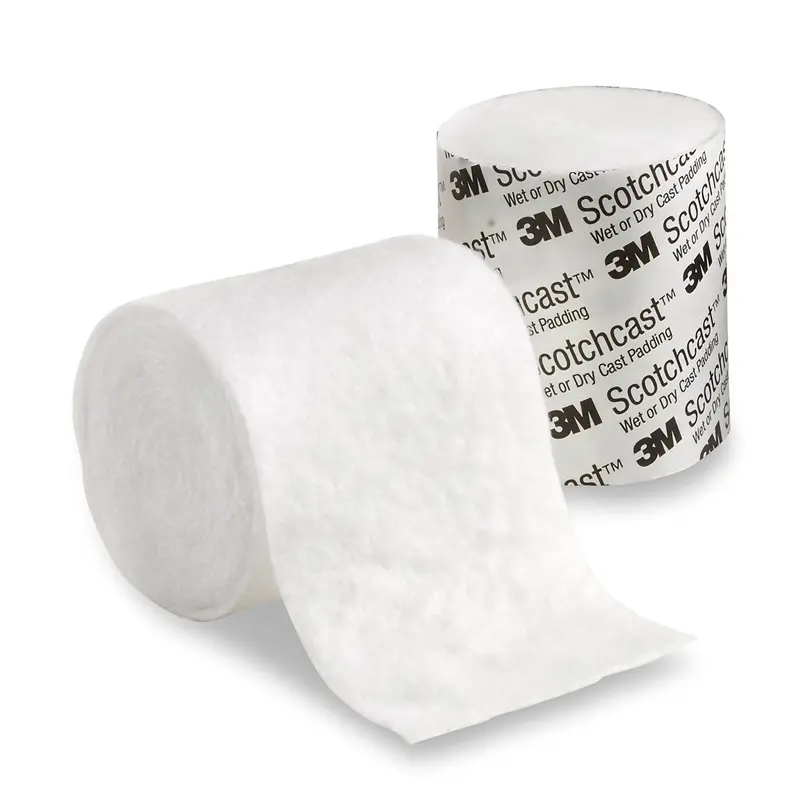 3M Scotchcast Wet or Dry Cast Padding Water Resistant 3 Inch X 4 Yard Polypropylene / Polyethylene Knit / Nonwoven Fibers NonSterile (540045_BG) 1/BG