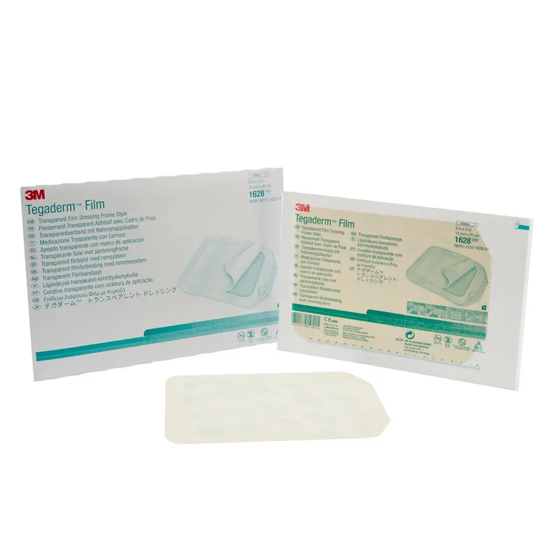 3M Tegaderm Transparent Film Dressing 6 X 8 Inch Frame Style Delivery Rectangle Sterile (121653_BX) 10/BX