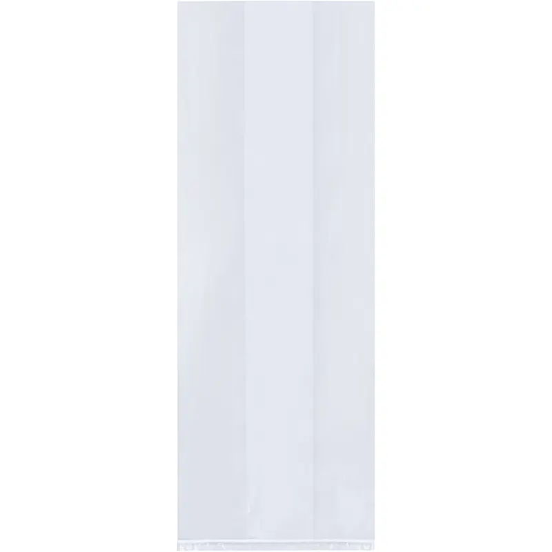 4 x 2 x 8" - 1.5 Mil Gusseted Polypropylene Bags (PBG117) Case Of 2000