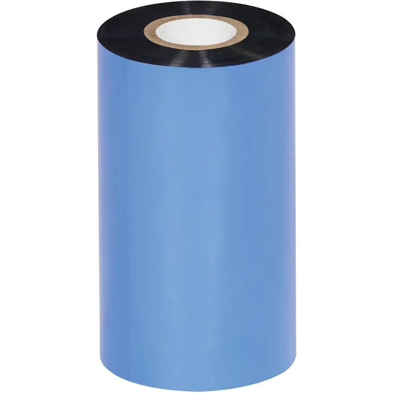 4.33" x 984' Black Zebra Thermal Transfer Ribbons - Wax/Resin (THT163) Case Of 24