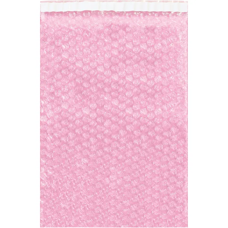 4 x 3 1/2" Anti-Static Bubble Pouches (BOB43AS) Case Of 1000