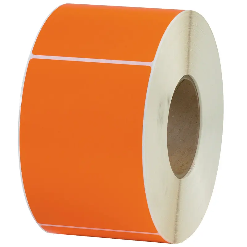 4 x 6" Orange Thermal Transfer Labels (THL130RG) Case Of 4