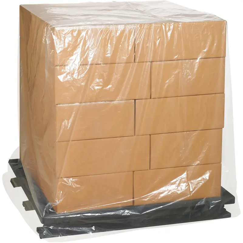 46 x 36 x 72"  - 3 Mil Clear Pallet Covers (PC134) Case Of 50