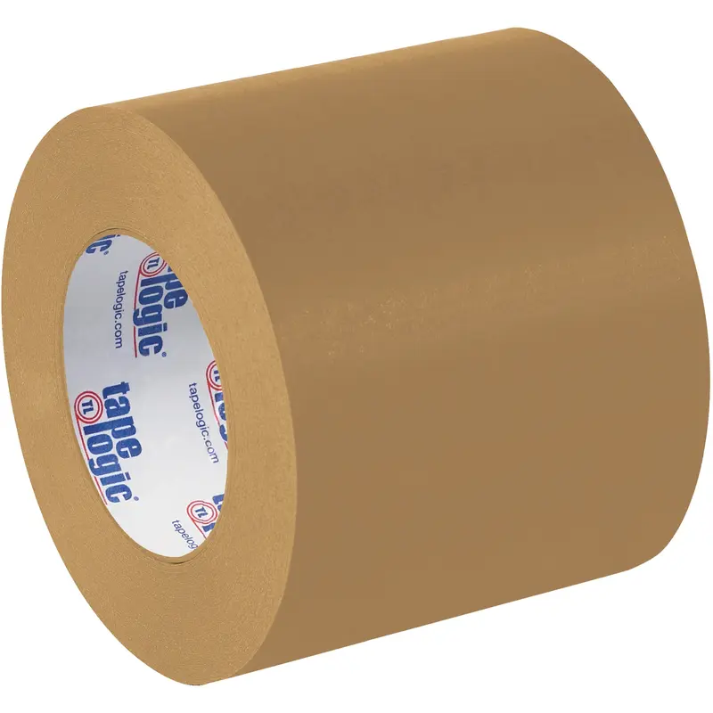 4" x 60 yds. Kraft (6 Pack) TAPE LOGIC #5300 Flatback Tape (T94953006PK) Case Of 6