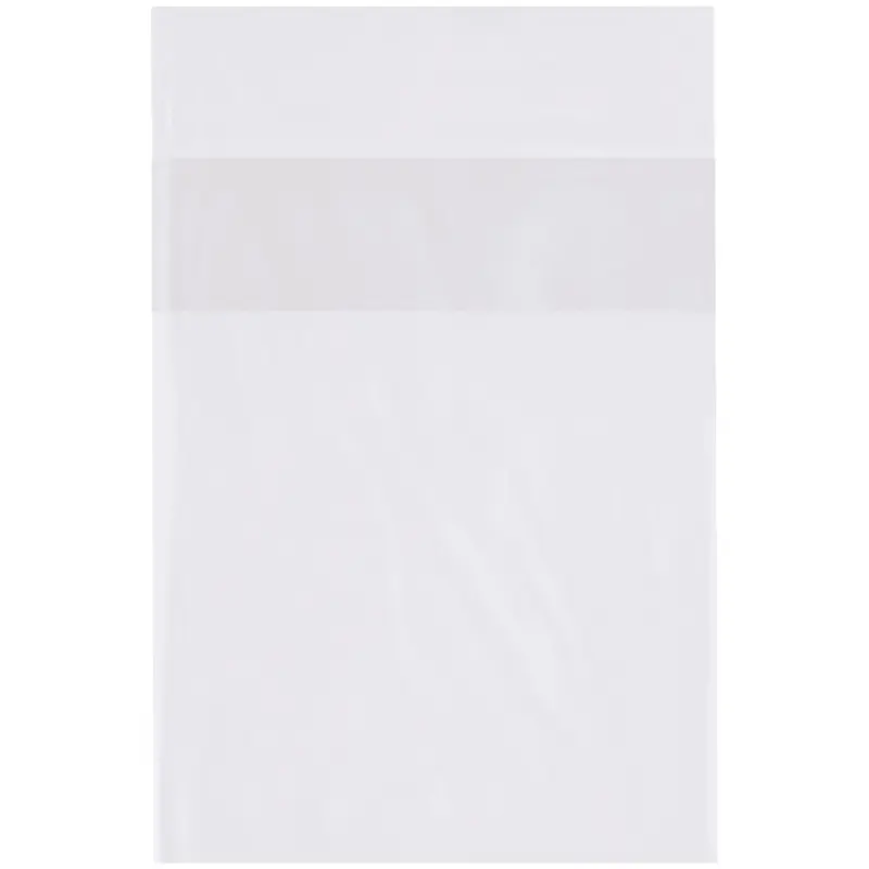 5 x 7" - 1 Mil Flap Lock Poly Bags (PBFL050701) Case Of 2000