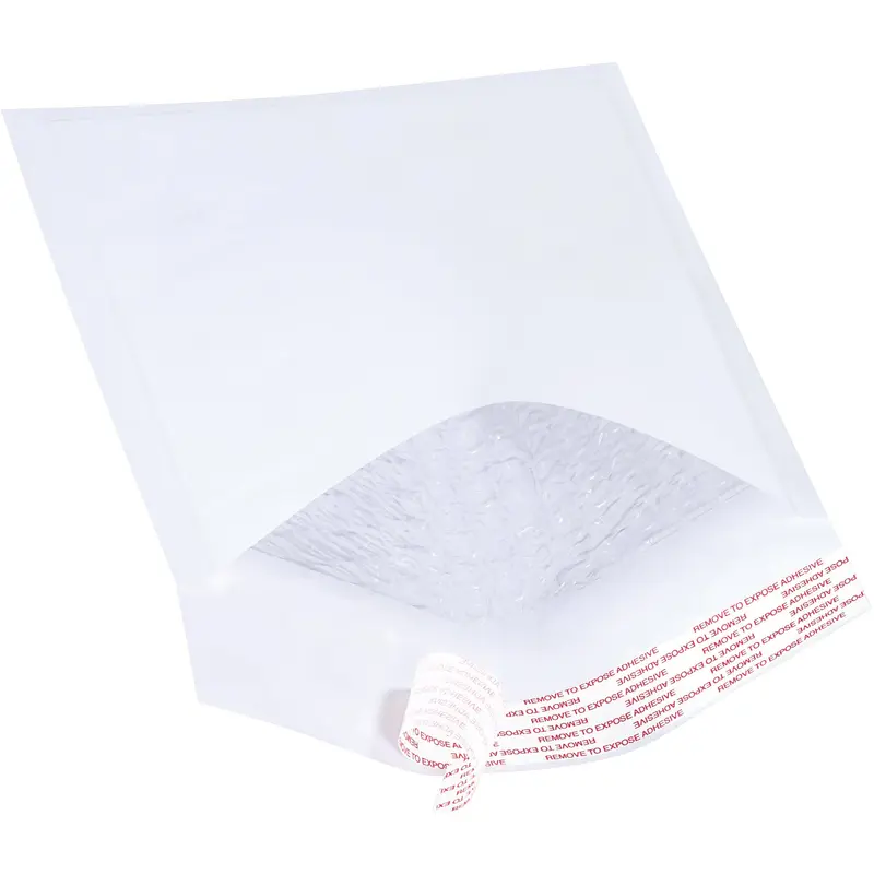 6 x 10" White #0 Self-Seal Bubble Mailers (B853WSS) Case Of 250